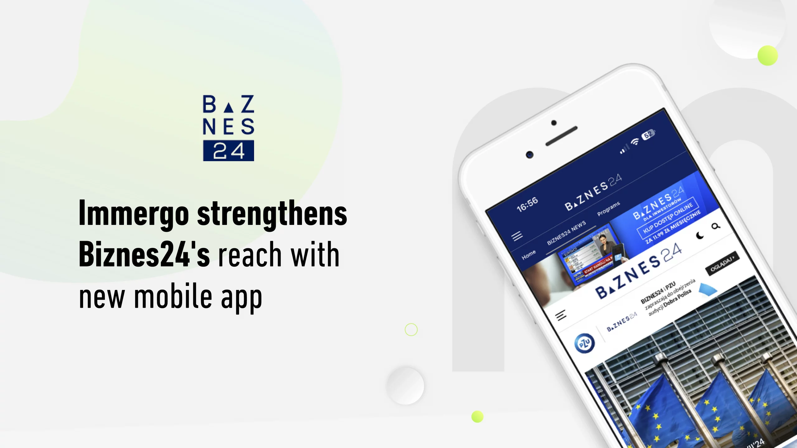 Immergo strengthens BIZNES24’s reach with new Mobile App